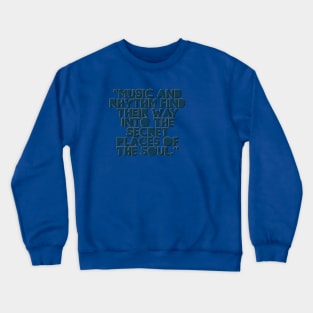 Music and Rhythm Crewneck Sweatshirt